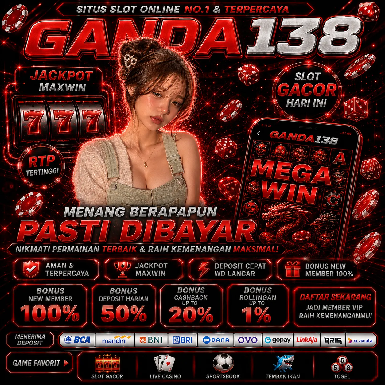 GANDA138Banner